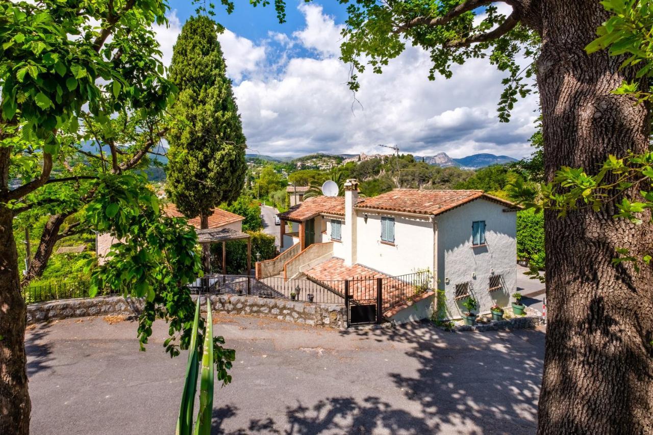 Bas De Villa, Piscine, 3 Etoiles Saint-Paul-de-Vence Kültér fotó