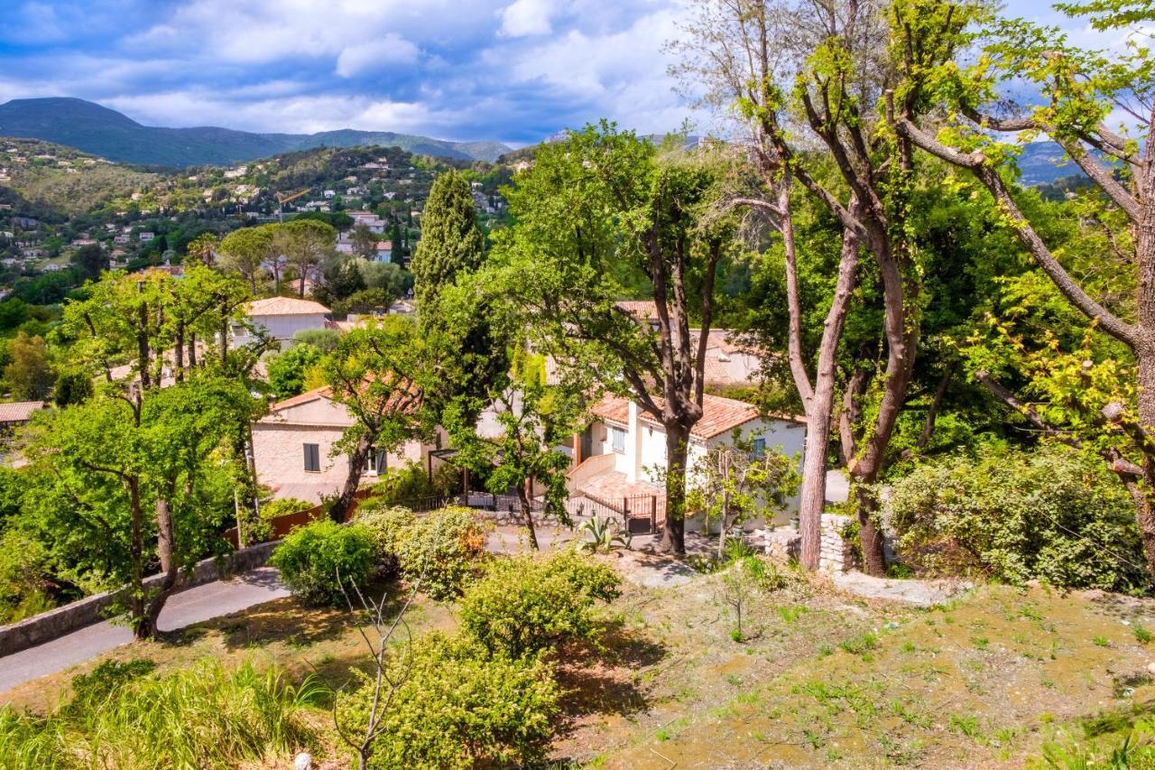 Bas De Villa, Piscine, 3 Etoiles Saint-Paul-de-Vence Kültér fotó